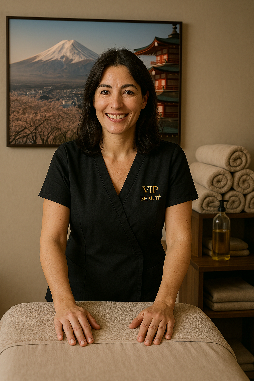 Déa, fondatrice du salon VIP Beauté